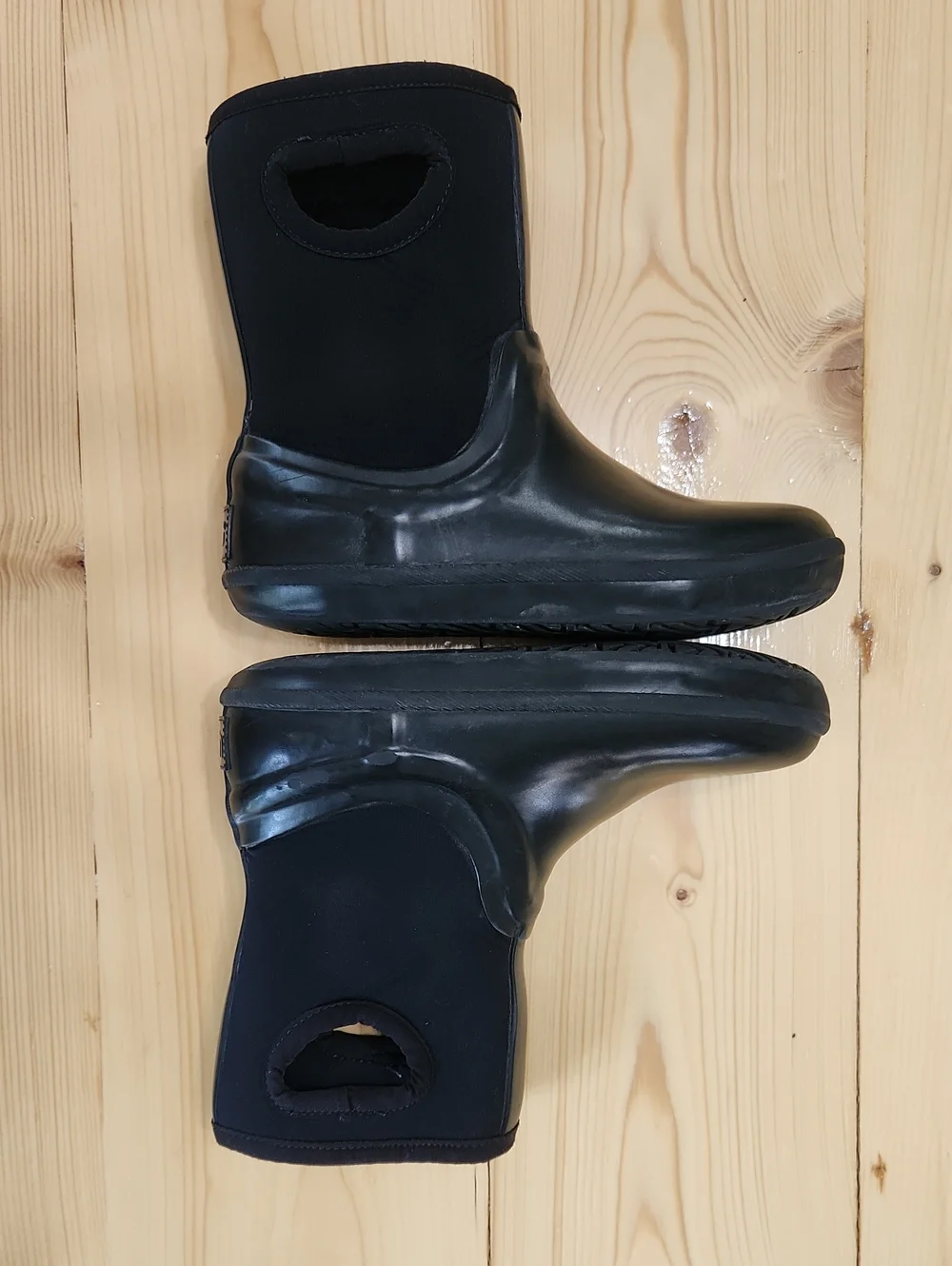 UGG Kids Kex Waterproof Rain & Snow Boots Black Size 12